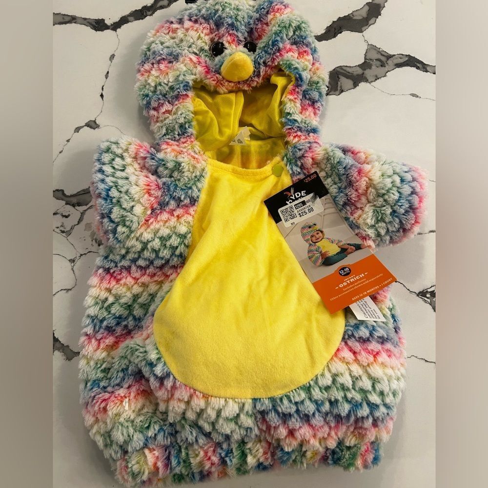 Colorful baby Ostrich Kids Halloween Costume
